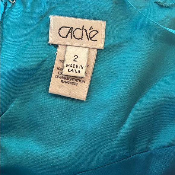 Cache Multicolor Strapless Dress - Picture 2 of 3